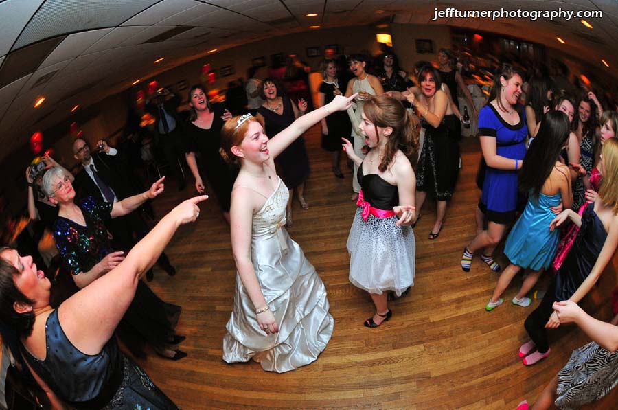 Dancing the night away! Stephanie & everyone else...